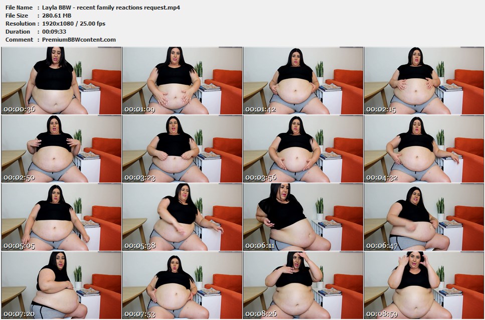 Layla BBW - recent family reactions request thumbnails