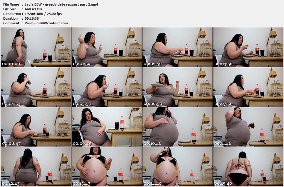 Layla BBW - greedy date request part 2 thumbnails
