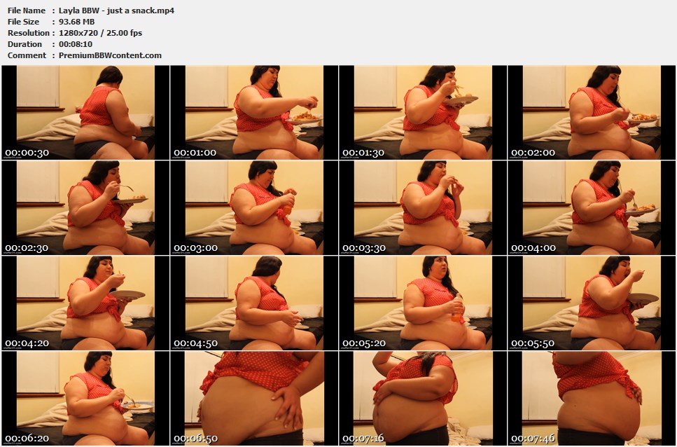 Layla BBW - just a snack thumbnails