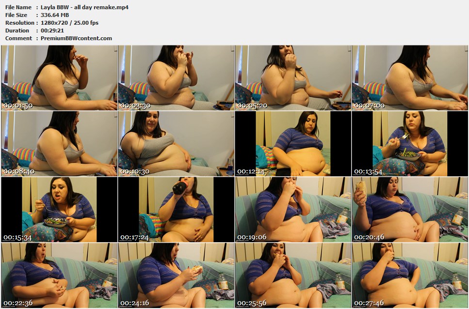 Layla BBW - all day remake thumbnails