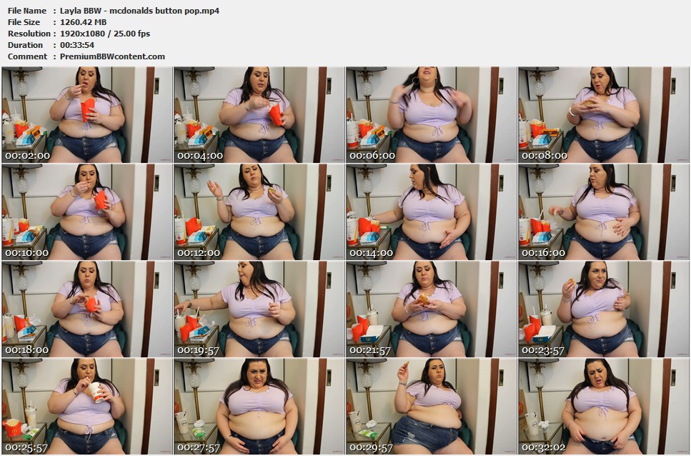 Layla BBW - mcdonalds button pop thumbnails