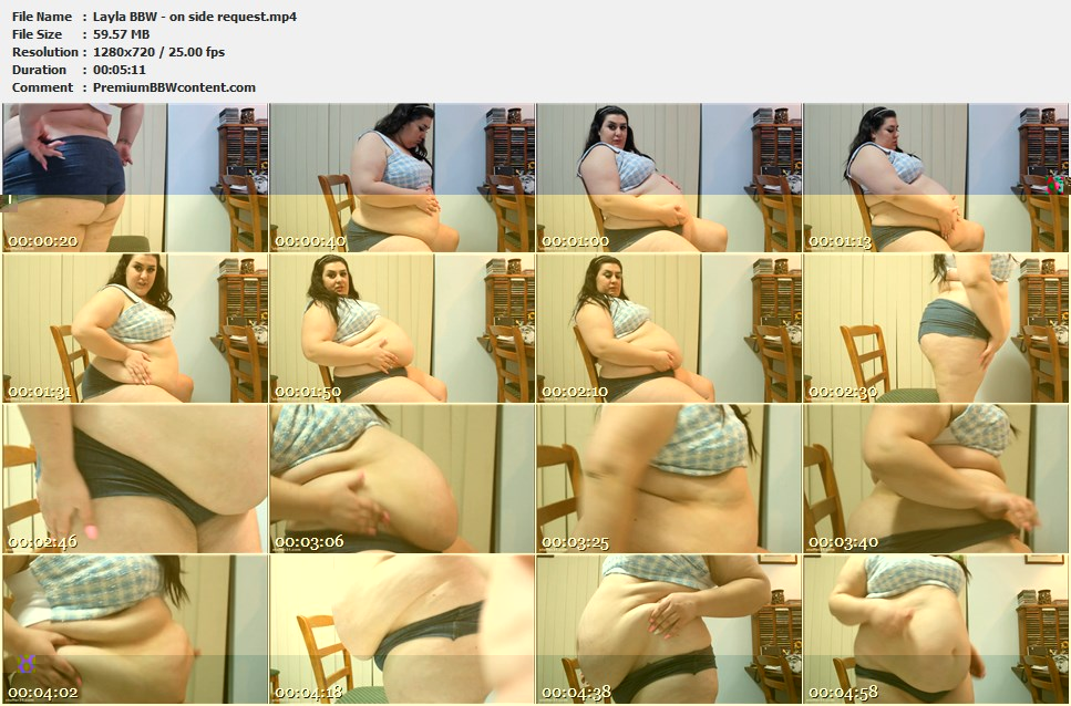 Layla BBW - on side request thumbnails