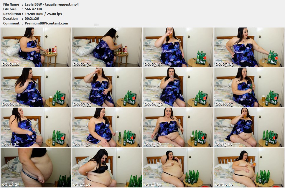 Layla BBW - tequila request thumbnails