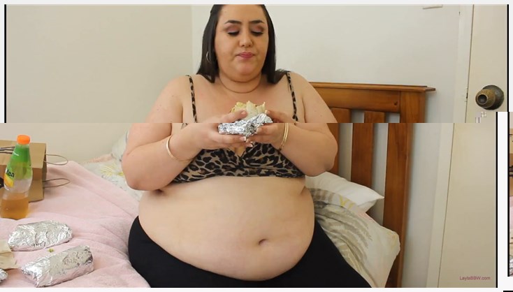Layla BBW - six pounds of burritos remake request