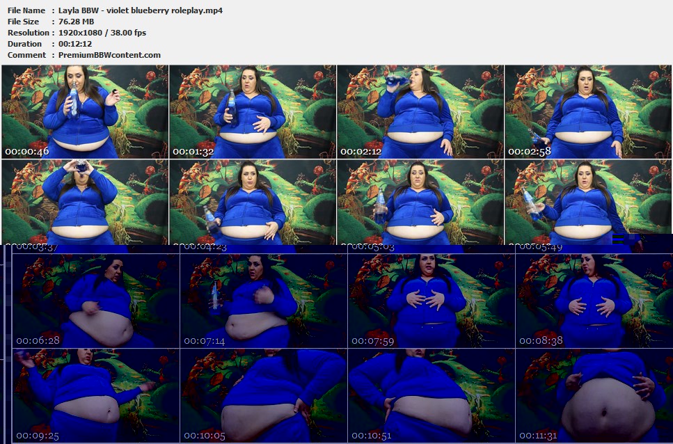 Layla BBW - violet blueberry roleplay thumbnails