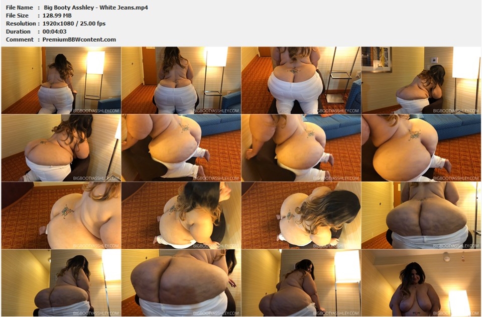  Big Booty Asshley - White Jeans thumbnails