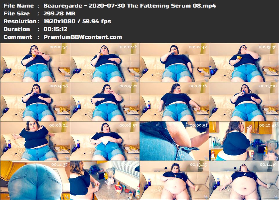 Beauregarde - 2020-07-30 The Fattening Serum 08 thumbnails