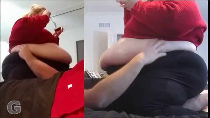 Destiny BBW - Eating and bouncing both angles cobined by [g] 111