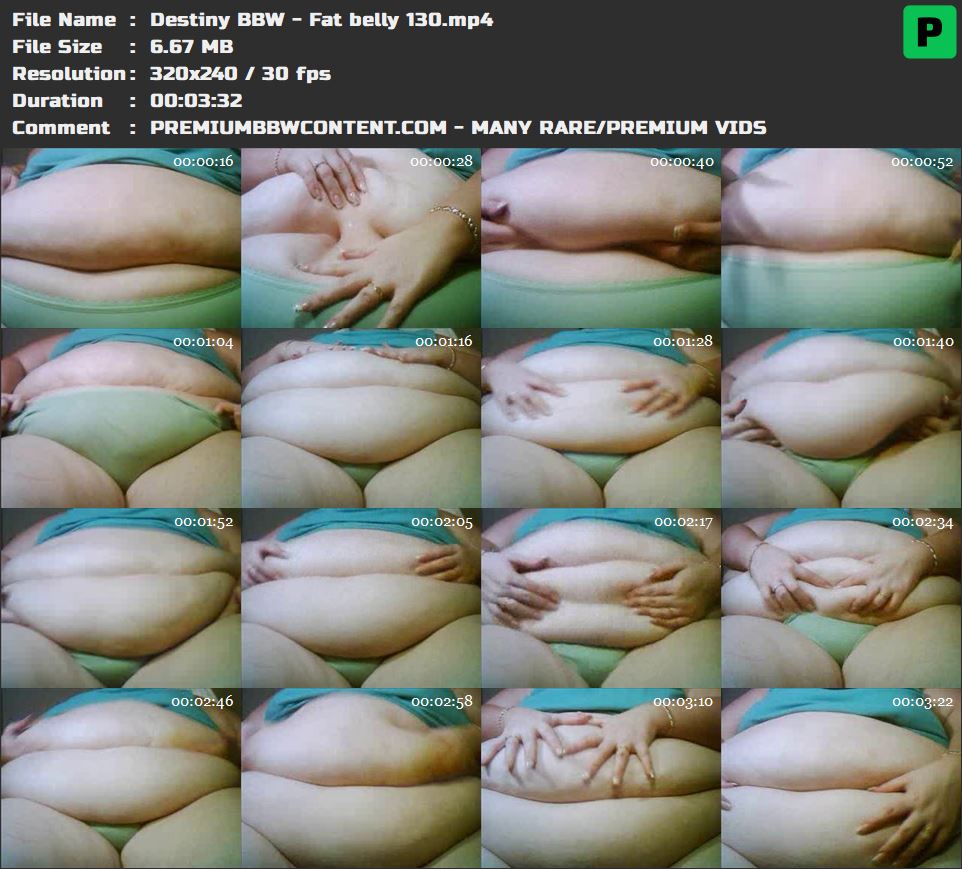 Destiny BBW - Fat belly 130 thumbnails