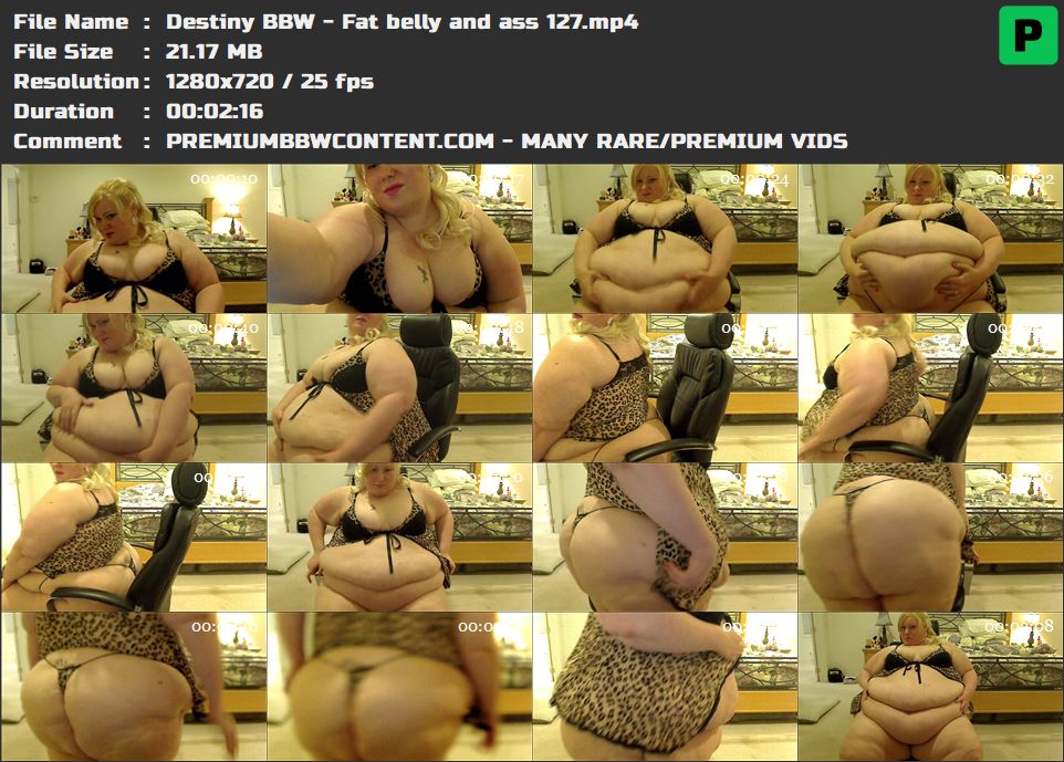 Destiny BBW - Fat belly and ass 127 thumbnails