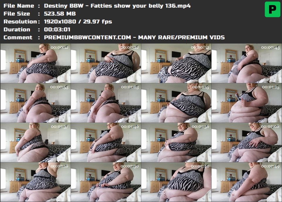 Destiny BBW - Fatties show your belly 136 thumbnails