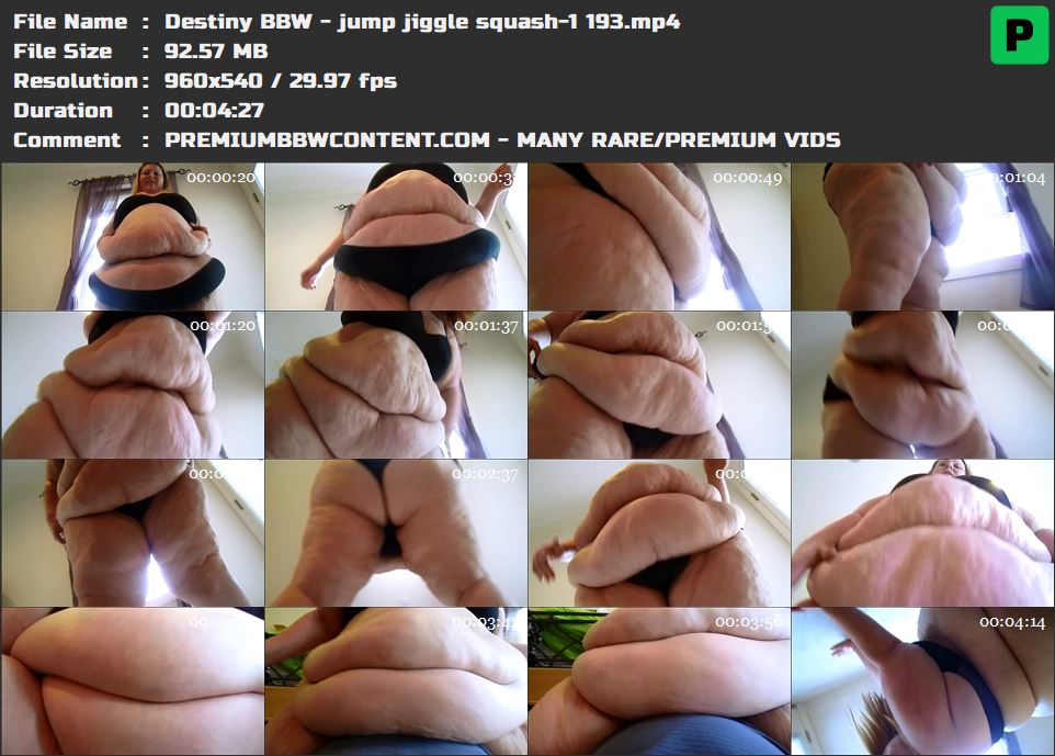 Destiny BBW - jump jiggle squash-1 193 thumbnails