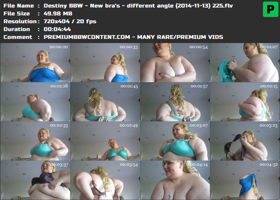 Destiny BBW - New bra's - different angle (2014-11-13) 225 thumbnails
