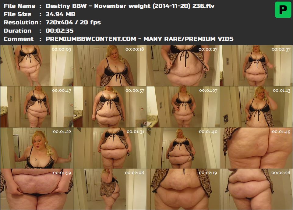 Destiny BBW - November weight (2014-11-20) 236 thumbnails
