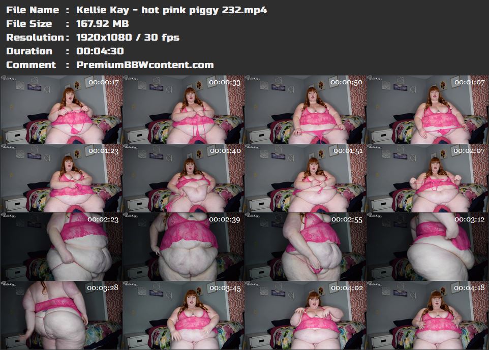 Kellie Kay - hot pink piggy 232 thumbnails