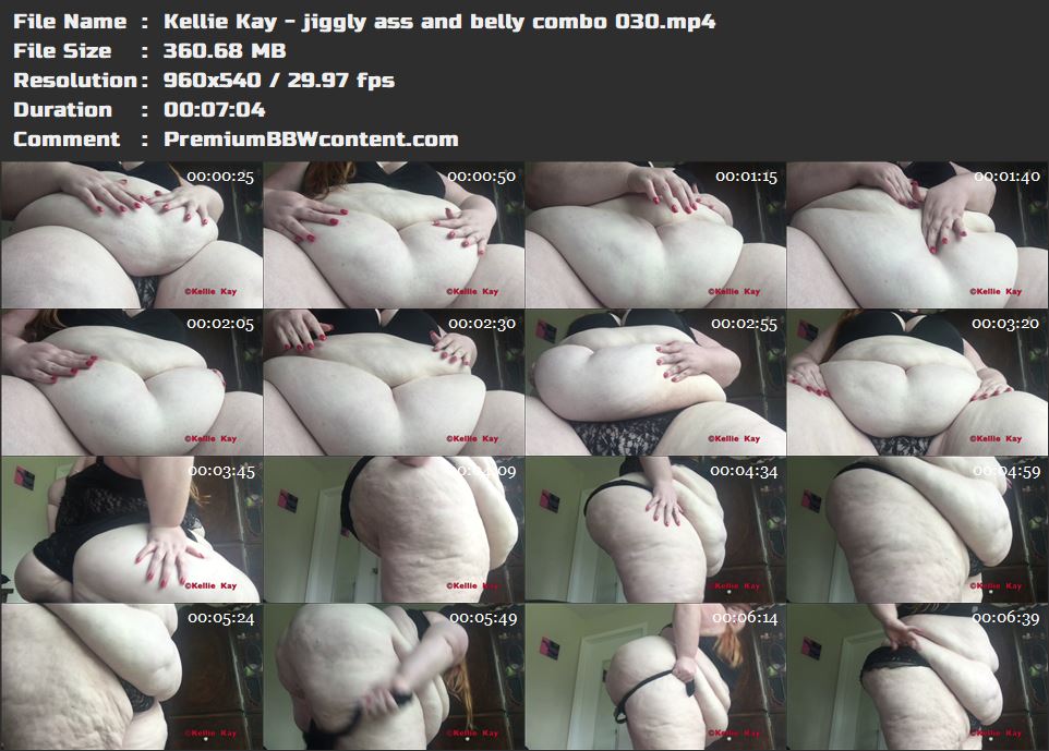 Kellie Kay - jiggly ass and belly combo 030 thumbnails