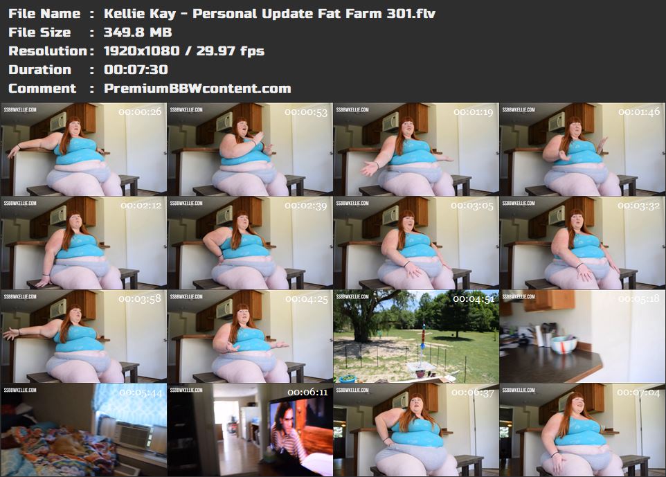 Kellie Kay - Personal Update Fat Farm 301 thumbnails