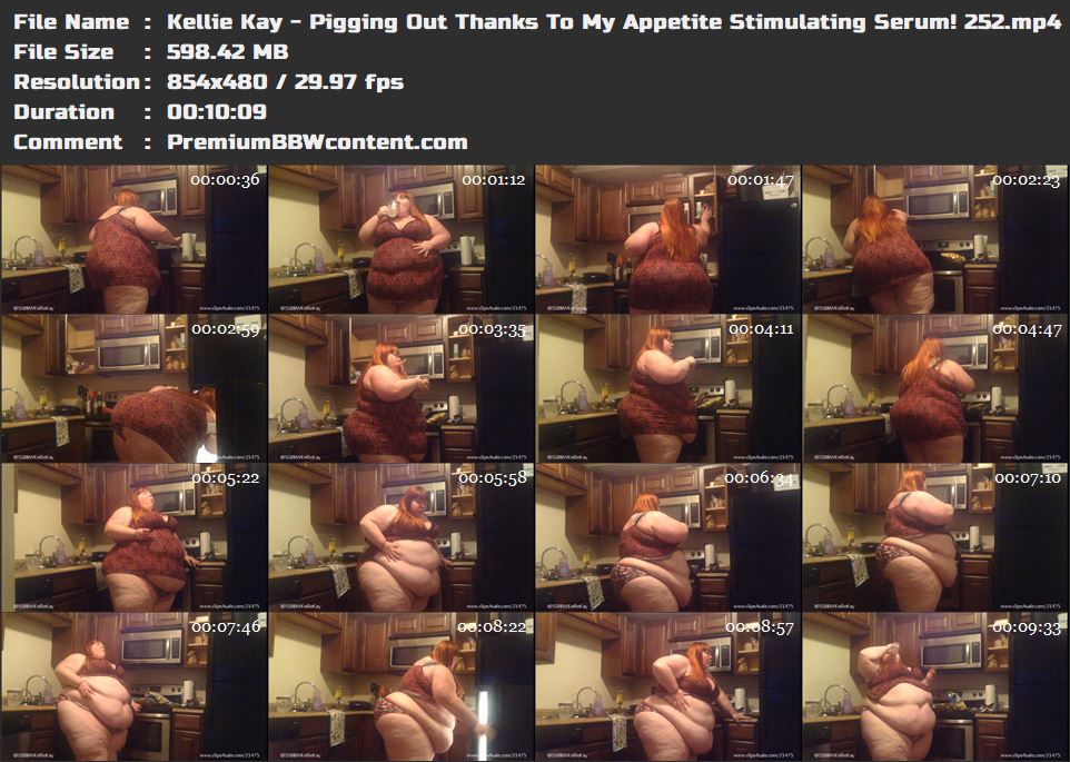 Kellie Kay - Pigging Out Thanks To My Appetite Stimulating Serum! 252 thumbnails