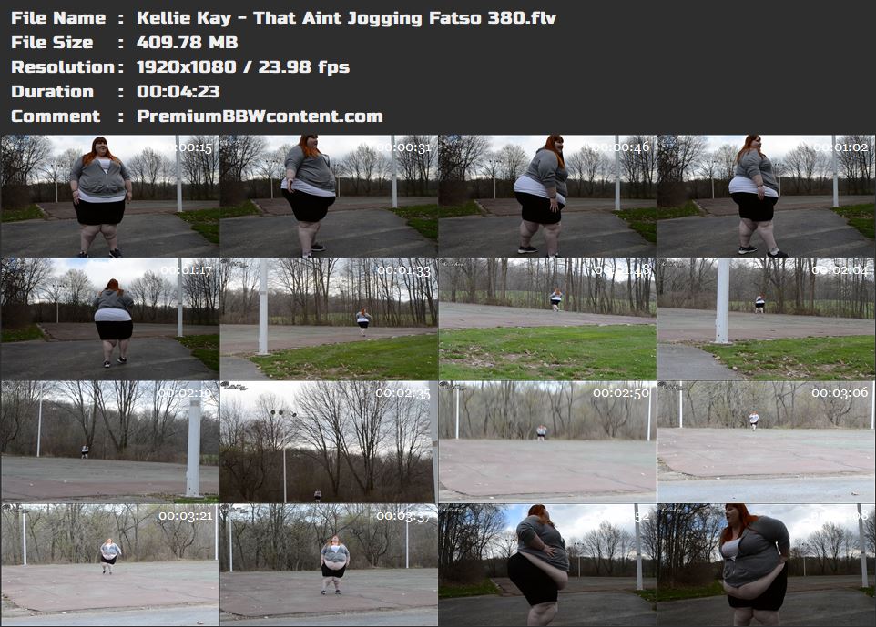 Kellie Kay - That Aint Jogging Fatso 380 thumbnails
