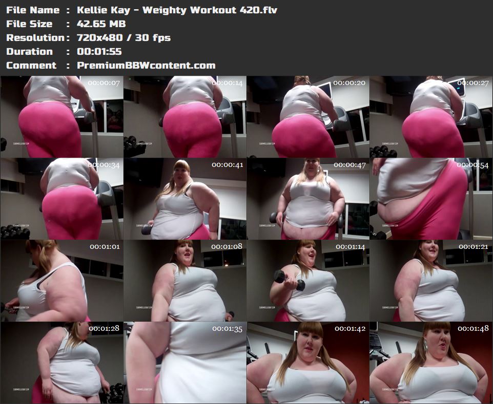 Kellie Kay - Weighty Workout 420 thumbnails