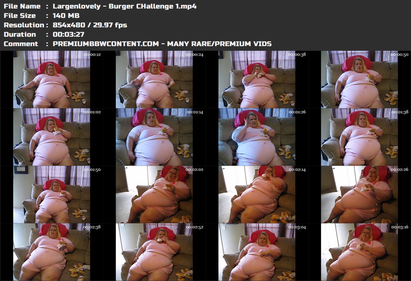 Largenlovely - Burger CHallenge 1 thumbnails
