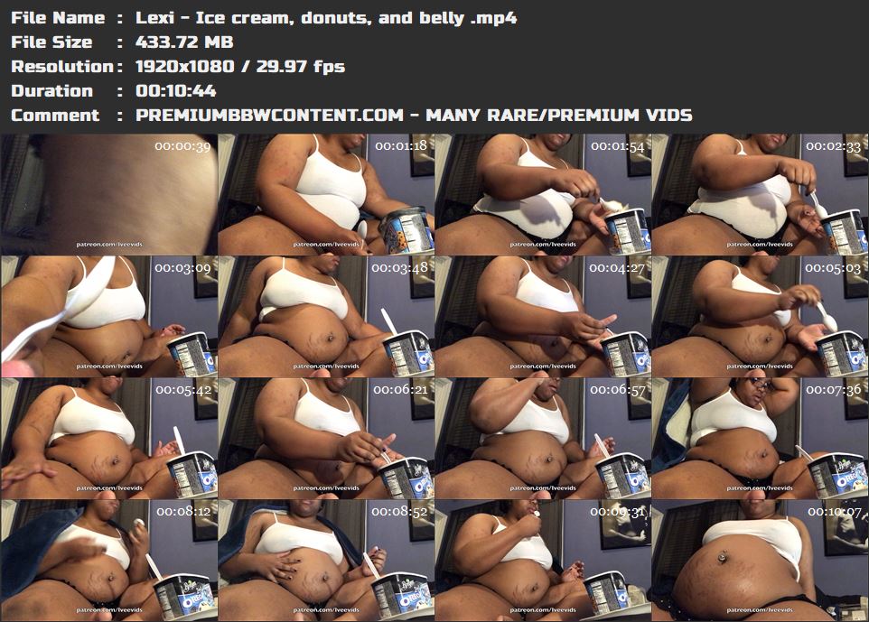 Lexi - Ice cream, donuts, and belly  thumbnails
