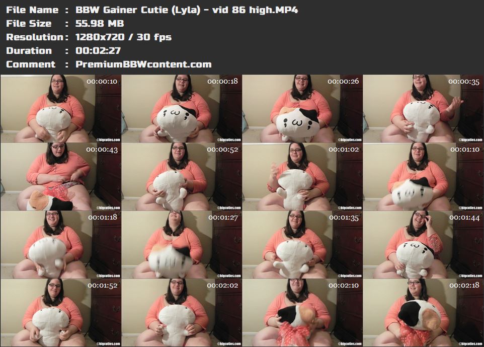 BBW Gainer Cutie (Lyla) - vid 86 high thumbnails