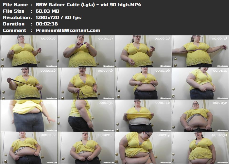 BBW Gainer Cutie (Lyla) - vid 90 high thumbnails