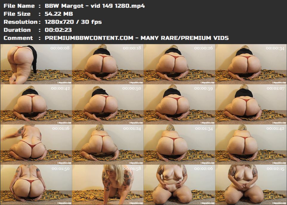 BBW Margot - vid 149 1280 thumbnails