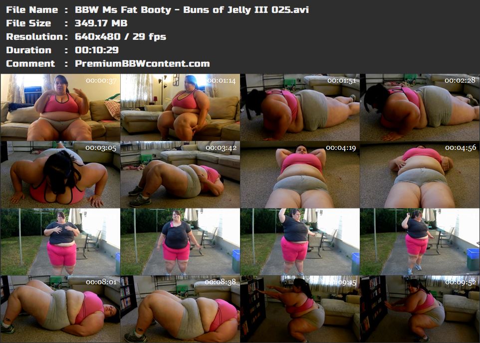 BBW Ms Fat Booty - Buns of Jelly III 025 thumbnails