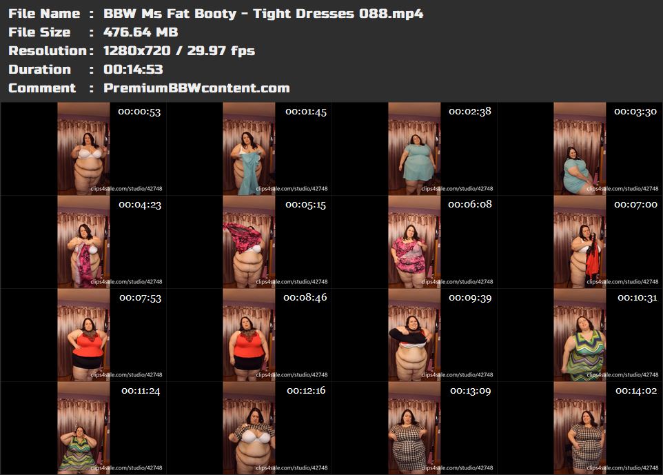 BBW Ms Fat Booty - Tight Dresses 088 thumbnails