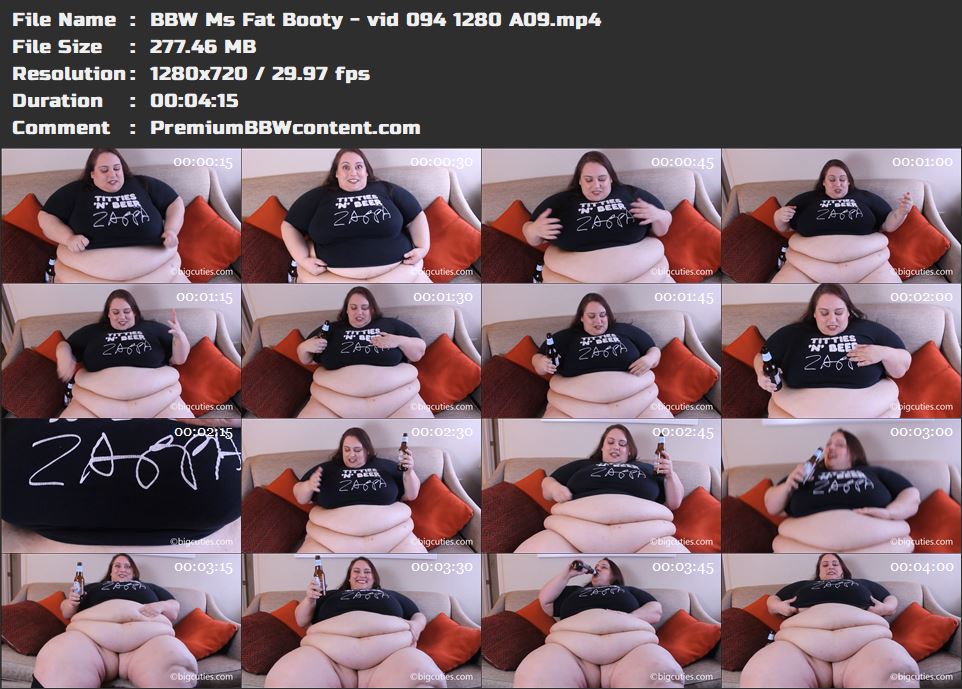 BBW Ms Fat Booty - vid 094 1280 A09 thumbnails