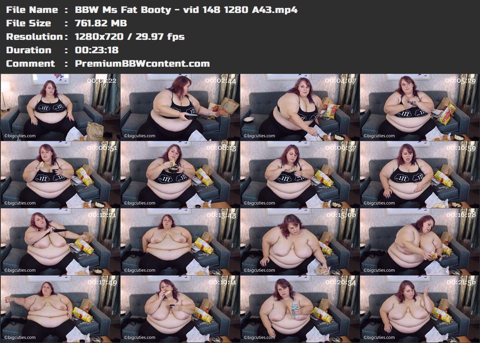BBW Ms Fat Booty - vid 148 1280 A43 thumbnails