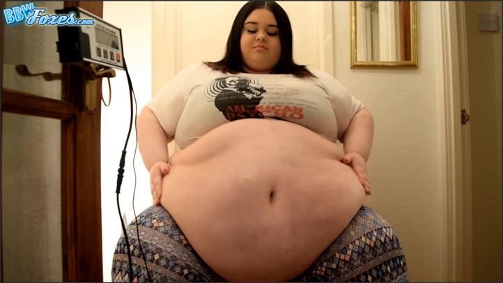 SSBBW Porcelain Fox - Video 102 New Weigh In Movies