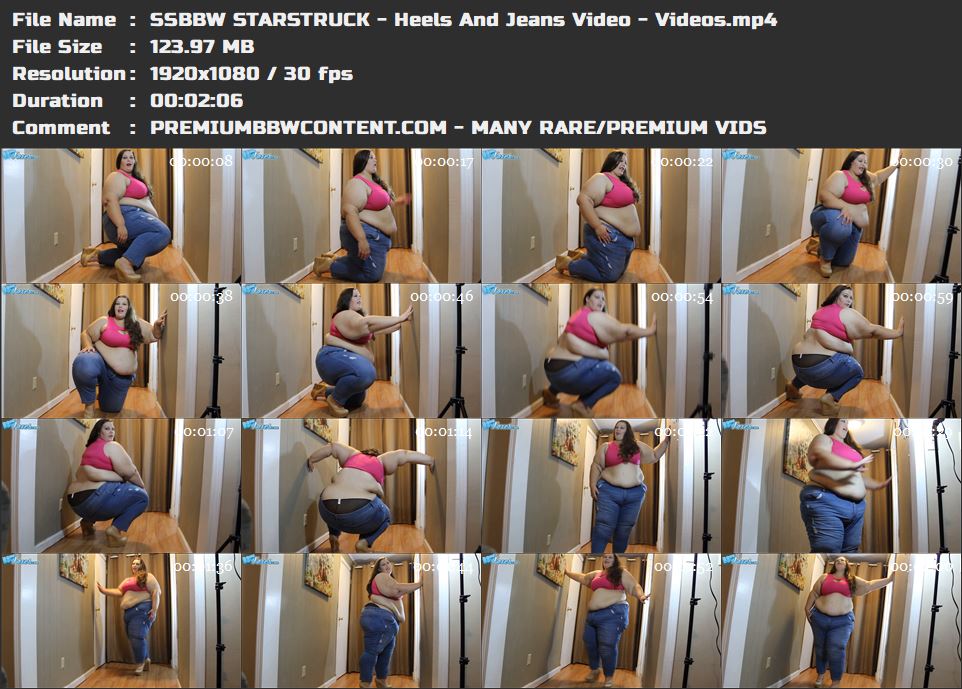 SSBBW STARSTRUCK - Heels And Jeans Video - Videos thumbnails