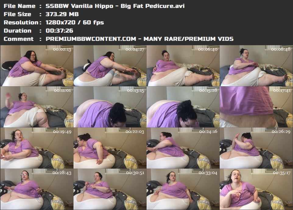 SSBBW Vanilla Hippo - Big Fat Pedicure thumbnails