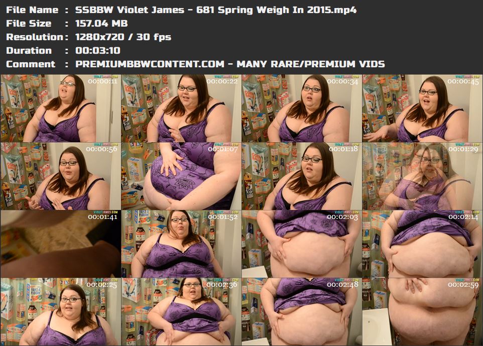 SSBBW Violet James - 681 Spring Weigh In 2015 thumbnails