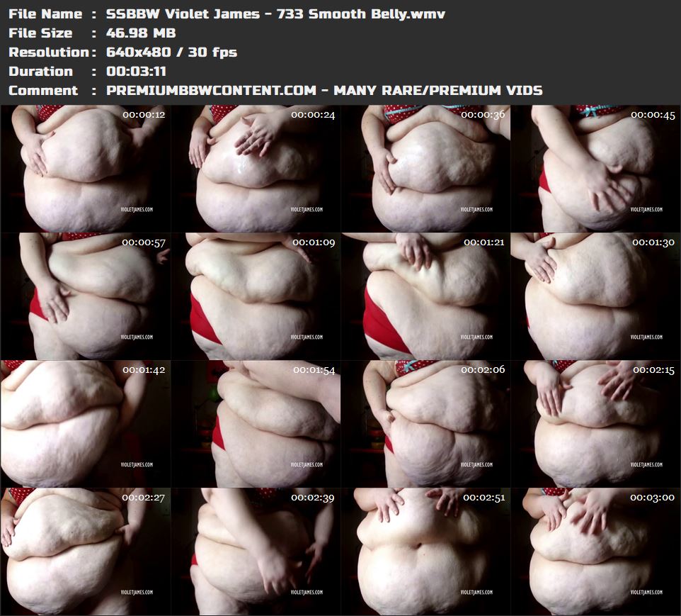 SSBBW Violet James - 733 Smooth Belly thumbnails