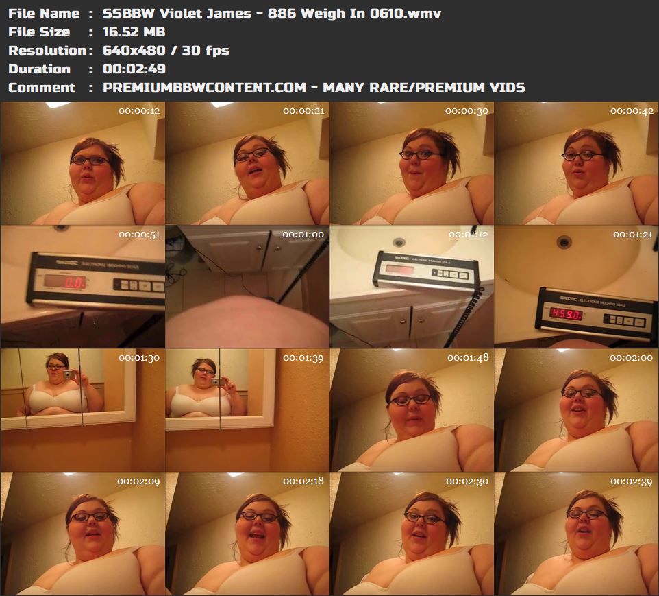 SSBBW Violet James - 886 Weigh In 0610 thumbnails