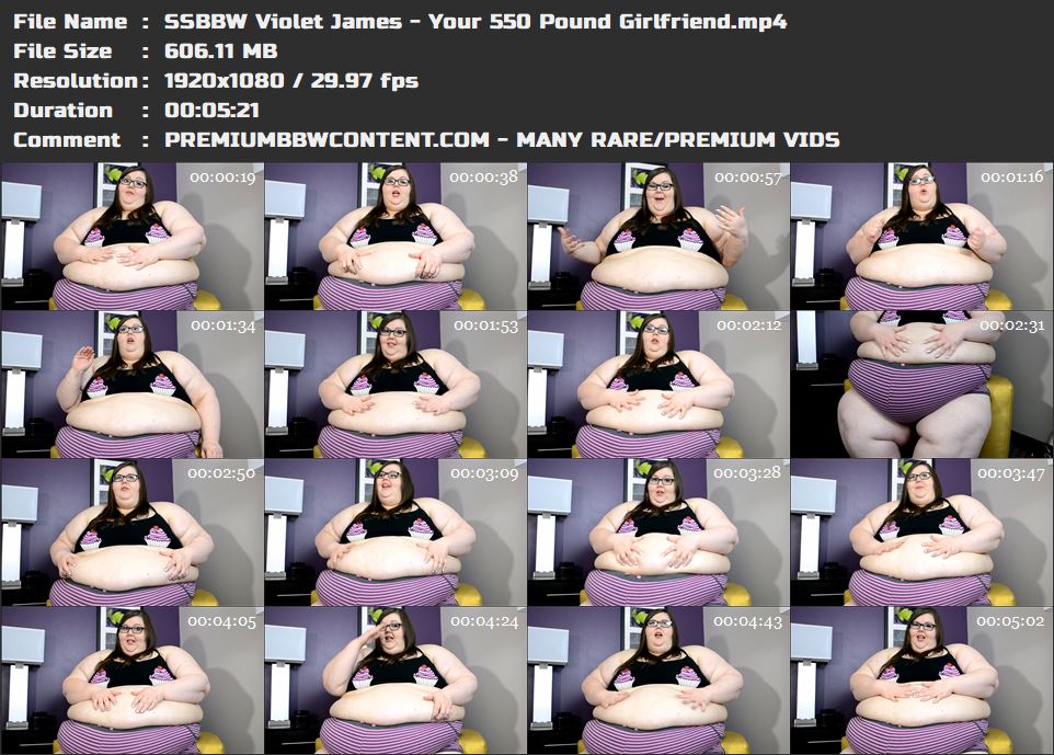 SSBBW Violet James - Your 550 Pound Girlfriend thumbnails